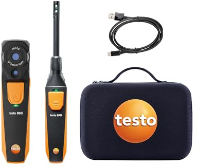 testo 860i Schimmel-Set - Wärmebildkamera testo 860i mit Bluetooth-Feuchtefühler testo 605i (8724 0084)