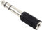 Zanfee Adaptor 2 Pack 6.35mm(1/4) Stereo Plug to 3.5mm Stereo Jack Socket