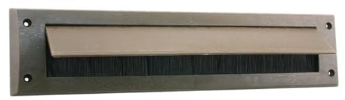 Briefkasten-Zugluftstopper für den einzigen in der Farbe Weiß