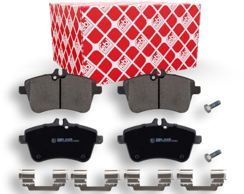 febi bilstein 16529 Brake Pad Set with additional parts, 1 unit