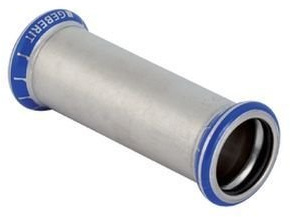 Geberit Mapress Edelstahl Muffe Schiebemechanismus Durchmesser 15 mm/2,5 cm