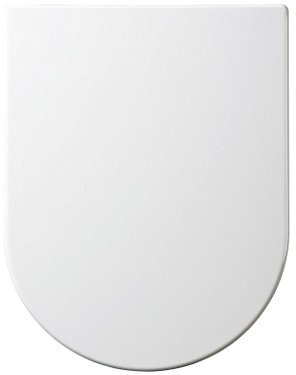 EuroShowers ONE Series Long D Shaped Toilet Seat - Soft Close + Quick Release