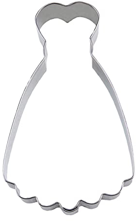 Ausstechform Kleid ca. 9 cm