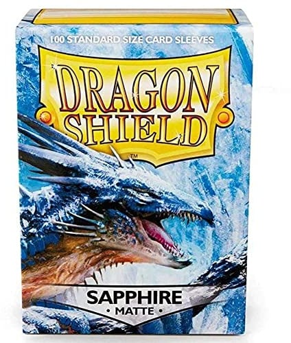 Dragon Shield - Matte Standard Size Sleeves 100Pk - Sapphire