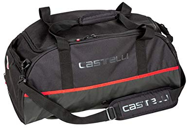 CASTELLI Men's Gear Duffle Bag 2 Gym, Schwarz, Uni