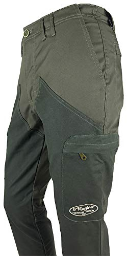 Fratelli ditalia Wachs-Hose aus Baumwolle, wasserdicht, Regen, Jagd, technische Socken, grün, 60