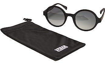 Urban Classics Unisex's Sunglasses Retro Funk Uc, Black/Green, One Size