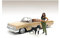 Lowriderz Figur IV und ein Hund für Modelle im Maßstab 1:24 von American Diorama 76376