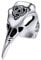 FaithHeart Punk Gotik Statement Ring für Herren Männer Viking Rabenschädel Fingerring Nordic Kräheschädel Ring Wikinger Statement Ring für Weihnachten Valentinstag Geburtstag