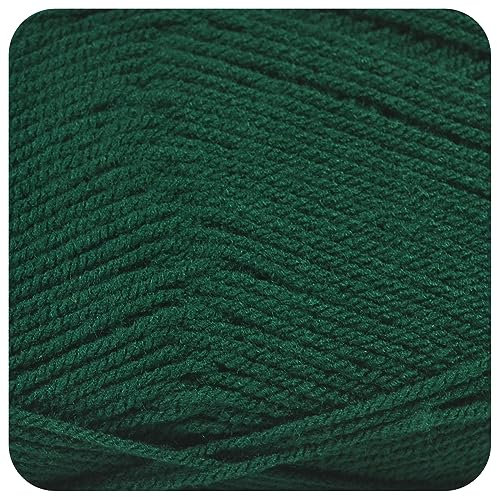 Sirdar Hayfield Bonus Aran - Ovillo de lana para tejer (100 g), color verde botella 839