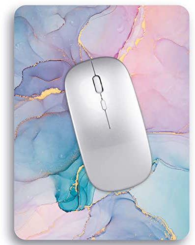 Audimi Small Mouse Mat 15x20 cm, Mini Mouse Pad for Wireless Mouse Travel Office Laptop Portable Colorful