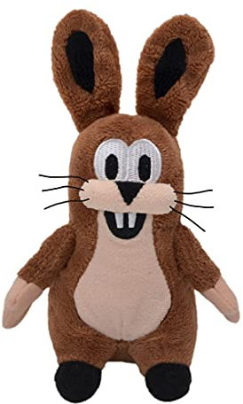Plüschtier Kuscheltier 17 cm Original Der Kleine Maulwurf Hase, Braun Stofftier Schmusetier für Kinder Baby Jungen Mädchen