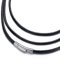 Roheafer 2MM Kette Herren Leder Halskette, 41-74CM Lederkette Ohne Anhänger, Lederhalsband Damen, Lederband Mit Verschluss - Geschenke für Männer