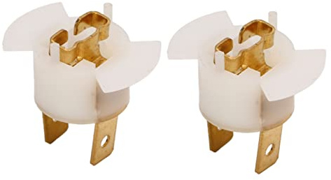 OUKENS Scheinwerferadapter, 2 Stück H1 Halogen-Scheinwerferlampenfassung 33116-SD4-961 Kompatibel Mit Honda CRV CR-V Prelude Acura RL TSX