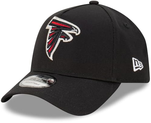New Era Atlanta Falcons NFL Evergreen Schwarz Verstellbare 9Forty A-Frame Cap - One-Size