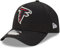 New Era Atlanta Falcons NFL Evergreen Schwarz Verstellbare 9Forty A-Frame Cap - One-Size