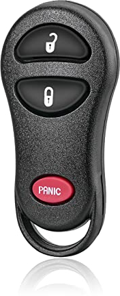 MACHSWON Telecomando di ricambio a 3 pulsanti per Jeep Cherokee 1999-2001 per Jeep Grand Cherokee 1999-2004 GQ43VT9T