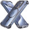 Rebel iPhone 15 Pro Clear Case [Crystal Flex Series] Freiliegende Seiten Komfort starker MagSafe-kompatibel glänzender Griff schützend stoßfest verbesserte rahmenlose Abdeckung 6 1 Zoll CFS-15PRO