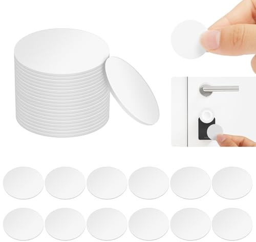 OFFCUP NFC Tags, 30 Stück Ntag215 Karten, Cards 504 Byte Memory Coin Cards | Wiederbeschreibbar NFC Tag Card Round Kompatibel mit TagMo, Amiibo und fähigen Handys und Geräten(25 mm)