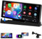 Jansite Carplay Android Auto Display mit Exklusive Halterung, 10,26 Zoll Touchscreen Car Play Bildschirm Auto Display mit GPS Navigation Bluetooth Buddy Display Siri/GOO-gle