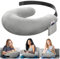 Gaming Kissen & Lesekissen, Reading Pillow für das Sitzen auf dem Bett/Sofa/Fußboden, Fütterungs/Häkelkissen mit großer & Ergonomic Gaming Pillow, Gamer Kissen für Ipad/Laptop - Grau