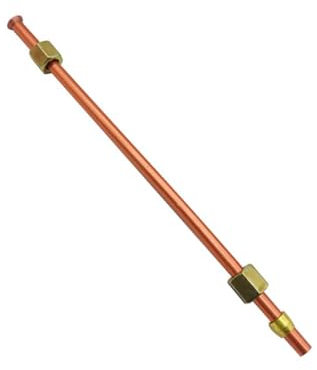 Air Compressor Tube, 200mm Air Compressor Exhaust Tube 6mm Diameter Air Pump Spare Replacement Part for Air Compressor