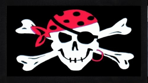 One Eyed Jack Pirate Skull Bar Mat Runner Pub Home Great Souvenir