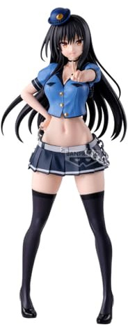 Banpresto Yui Kotegawa Police Ver. to Loveru Darkness Actionfigur, 23 cm, PZ71126P, Mehrfarbig, Sammlerfigur, ideal für Anime-Fans