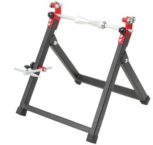 PDOOTD Motorrad-Radauswuchtmaschine, Faltbares Design Motorrad-Rad | Static Balancer Rad-Auswuchtständer Motorrad-Radzentrierständer zum Auswuchten und Abwürgen von Reifen