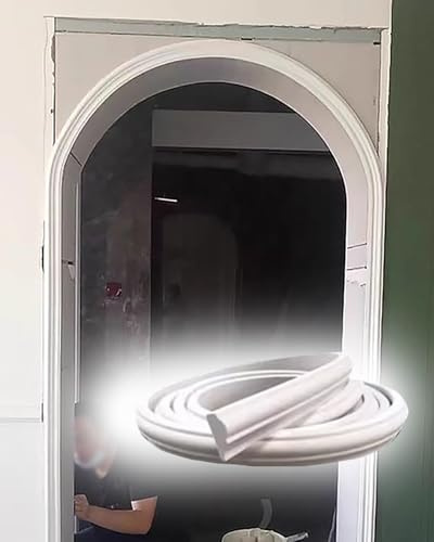Wall Trim Arch Kit, Curved Molding for Interior Door Frame, Decorative Strip for Doorway