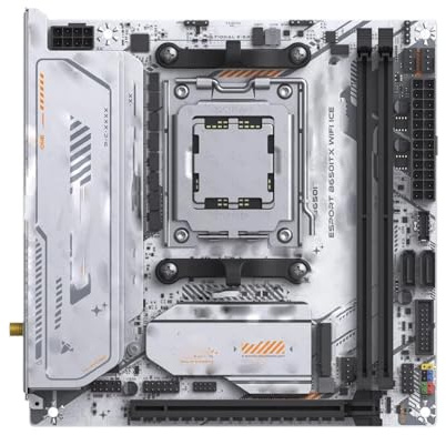 pc motherboard Fit For Maxsun B650M Motherboard ITX Ryzen AM5 DDR5 Board Support 1*Pcie5.0x16 2*Pcie4.0x4 M.2 ARGB WIFI 6 Onboard