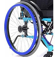 Wheelchair Hand Grip Covers, 24inch Silicone Wheelchair Push Rim Covers, Accessories, Handrim,Non Slip Wear Hand ive Cover