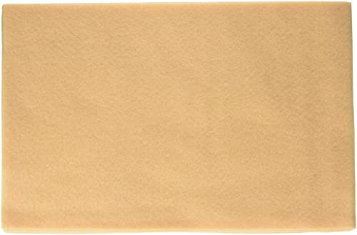 folia 520442 - Bastelfilz, mit feiner Wollqualität, 10 Blatt, 150 g/qm, 20 x 30 cm, haut, klebefleckenfreie Verarbeitung - ideal für vielfältige Bastelarbeiten