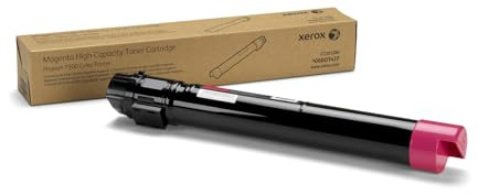 Xerox Phaser 7500 Magenta High Yield Toner 17.8K Pages | Page yield of 17.8K Pages Engineered for Xerox Phaser 7500 Delivers spot-on printing results and sharp text edges