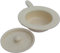 CareLiv Stechbecken Kunststoff, Creme - Steckbecken Bettpfanne