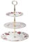 Royal Albert Modern Vintage NCRWTW25867 3 Tier Cake Sand, Fine Bone China, Country Roses White