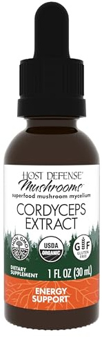 Host Defense Cordyceps Extract, Immune & Energy Support, 1 fl oz