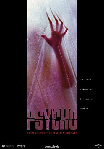 Psycho: Teaser (1998) | original Filmplakat, Poster [Din A1, 59 x 84 cm]