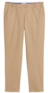 Marc OߴPolo Damen Chinohose mit Stretch-Anteil Slim Fit, Beige (Tall Teak), 38