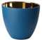 ASA Lights Windlicht, Porzellan, Blau, 8 cm Höhe / 9 cm Durchmesser