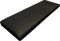 Quattro Meble Schwarz Echtleder Bankauflage Sitzkissen Lederkissen Sitzpolster Bank Auflage doppelt genähtes Echt Leder Kissen Sitzauflage (50 x 80 cm)