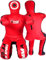 Stylso Wrestling Dummy Grappling Dummies - BJJ Dummy MMA Judo Karate Kampftraining Jujitsu-Dummy Ungefülltes Werfen Punching Practice Jiu Jitsu Dummy - Sitzen - (Rot 152,4 cm)