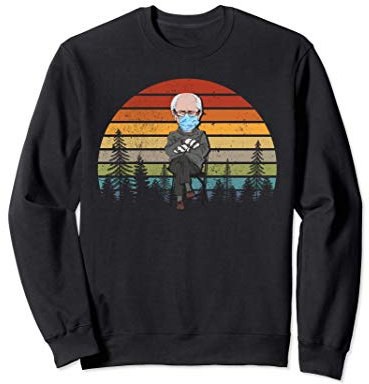 Bernie Sanders Handschuhe Meme Sweatshirt