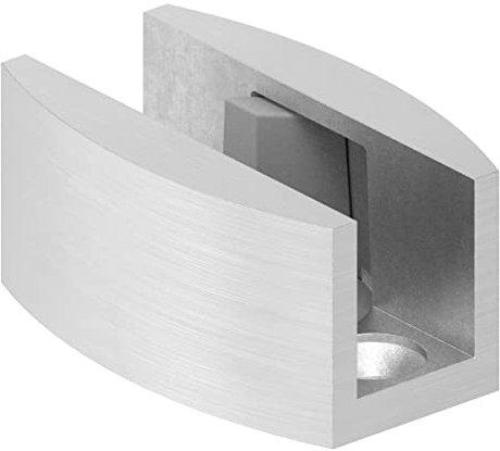 Fenau Guide au sol pour porte coulissante en verre.