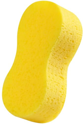 Temede Car Wash Sponge, Car Cleaning Large Sponges, All Purpose Sponges for Cleaning, Easy Grip Thick Foam Scrubber, Giant Bone Sponge for Kitchen, Bathroom, Household Clean