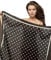 LA FERANI Designer Damen Seidentuch Rosa klassisch Halstuch Seide Chiffon Schal formelle Anlässe Tuch Umschlagtuch leicht 90x90cm Bandana Seidenschal Geschenk Stola Tochter Mutter (Model 10)