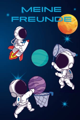 Freundebuch Astronaut