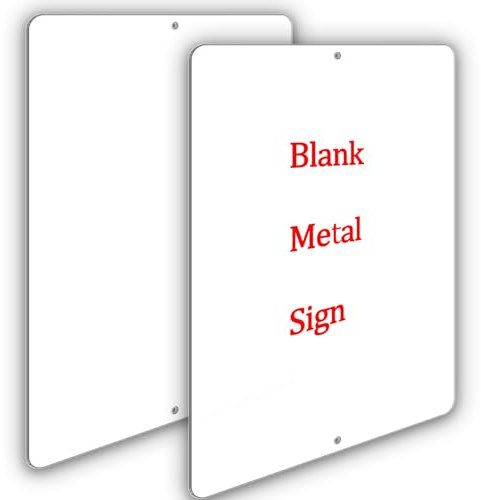 Ashoaza 2 Aluminium Whiteboard, Trocken Abwischbar, 30 x 20 cm, Wiederverwendbar, Geeignet für Wegweiser, Hinweisschilder, Hinweistafel, Warnschild, Informationsschilder und Sicherheitszeichen.