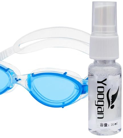 20ML Brillenbeschlagspray, Schwimmbrillen, Antibeschlagmittel für Brillen, Antibeschlagflasche für Schwimmbrillen, AntiBeschlag-Spray für Brillen, Schwimmbrillen, Schnorchel-Gesichtsabdeckungen