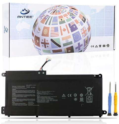C31N1845-1 Laptop Akku Kompatibel mit ASUS Chromebook Flip C436 C436F C436FA Series C436FA-E10370 C436FA-E19999 C436FA-E10031 C436FA-E10035 C436FA-E10127 C436FA-DS388T C436FA-DS599T-W C436FA-E10130
